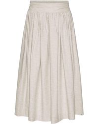 GROBUND - Mette Skirt - Lyst