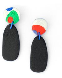 By Chavelli - Miro Abstract Drop Earrings - Lyst