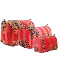 Conscious Yoga Collective - Tibetan Tiger Velvet Mixed Three Piece Travel Set - Lyst