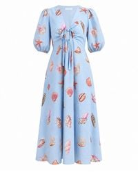 Palm Collective - Corsica Shell Maxi Dress - Lyst