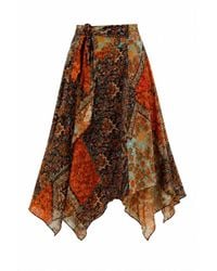 Lumina Eligma - Bohemian Midi Skirt - Lyst