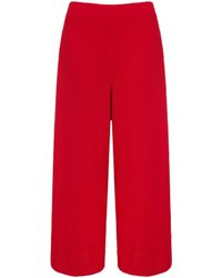 Cara & The Sky - Martha Wide Leg Knitted Trousers Co-ord - Lyst
