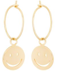 C.J.M - Smile Hoops - Lyst