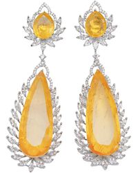 Meraki by Rashmi Bajaj - Larmes Earrings - Lyst