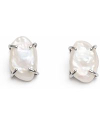 Pearl Code - Rozeta Sunrise — Ancient Symbol Keshi Pearl Earrings - Lyst