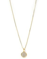 ARMS OF EVE - Piccolo Two Tone Charm Necklace - Lyst
