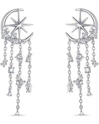 Ptera Jewelry - Starlit Veil Earrings - Lyst