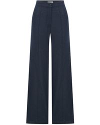 NAZLI CEREN - Millie Linen Trousers - Lyst