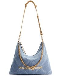 Orange Cube - Metropolitan Crossbody Bag - Lyst