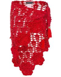 Andreeva - Cherry Handmade Crochet Cover-Up - Lyst