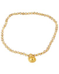 Opium Jewels - Vintage Amulet Bracelet - Lyst