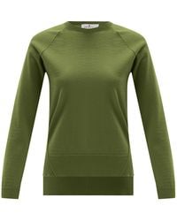 Peraluna - Vanessa Slit Detailed Asymmetric Fine Pullover - Lyst