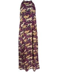 Any Old Iron - Wild Cheetah Halter Dress - Lyst