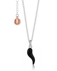 Unaloe - And Enamel Cornicello Necklace – Italian Handmade Good Luck Charm - Lyst