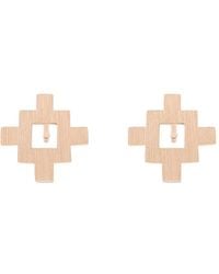 Sheida Farrokhi - Rose Minimal Flower Earrings - Lyst