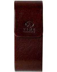 Time Resistance - Hard Shell Leather Eyeglasses Cover – The Sign Of Four - Lyst