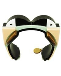Gissa Bicalho - Handmade Acrylic Bracelet Toucans Pale - Lyst