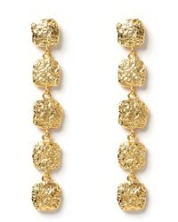 ARMS OF EVE - Emilia Gold Earrings - Lyst