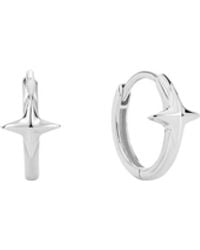 Vanhi - 14K Recycled Solid Star Huggie Earring - Lyst