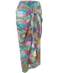Sophia Alexia - Liquid Cotton Sarong - Lyst