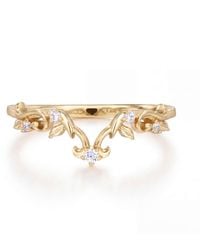 Azura Jewelry New York - Petal Waltz Band Vermeil - Lyst