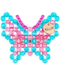 Tillie Beads - Sparkling Butterfly Bead Hair Clip - Lyst