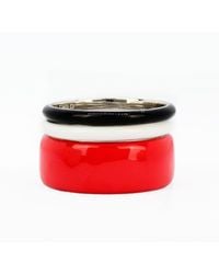Pinnole - Ladybird Ring Stack - Lyst