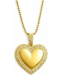 Maison De Gala - Heart Pendant Necklace - Lyst