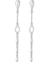 Lucy Quartermaine - Station Petal Drop Earrings - Lyst