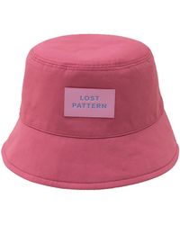 Lost Pattern - Forest Cotton Reversible Bucket Hat - Lyst