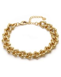 Crystals and Co - Twisted Link Bracelet - Lyst