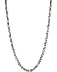 Ebru Jewelry - Powerlink Stainless Steel Style Chain Necklace - Lyst