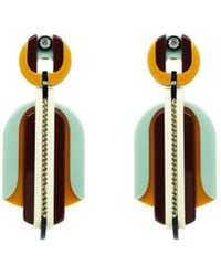 Gissa Bicalho - Handmade Acrylic Earring Protea - Lyst