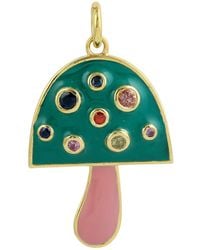 Artisan - Multi Sapphire Mushroom Pendant - Lyst