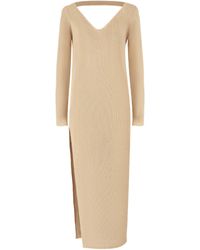 SALANIDA - Neutrals Mare 100% Linen Long Dress Sand - Lyst