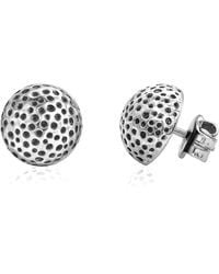 Unaloe - Sterling Granulated Sphere Stud Earrings – Contemporary Textured Designer Jewelry For - Lyst