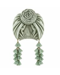 Julia Clancey - Edith Mint Chacha Turban - Lyst