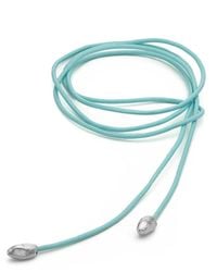 EVA REMENYI - Origin Bow Necklace - Lyst