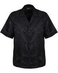 DAVID WEJ - Washington Cuban Collar Paisley Shirt - Lyst