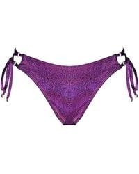 Enez Swim - Eden Adjustable Scrunch Bikini Bottom - Lyst