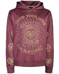 Miracles Manifester - Show Your Love Affirmation Embroidered Hoodie - Lyst