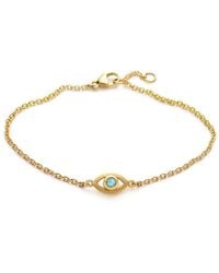 With Love Darling - Topaz Eye Bracelet - Lyst