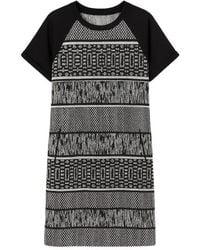 Conquista - Short Sleeve Straight Dress - Lyst