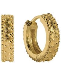 Charlotte's Web Jewellery - Rania Huggie Hoop Earrings - Lyst
