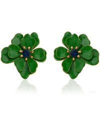 Milou Jewelry - Violetta Flower Earrings - Lyst