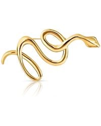 Ellie Vail Jewelry - Zola Serpent Brooch - Lyst