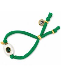 Persia Dona Jewelry - Stretchy Enamel Oval Gem Bracelet - Lyst