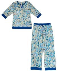 Inara - Lotus Cotton Pyjamas - Lyst