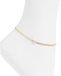 SHYMI - Curb Chain With Stone - Lyst