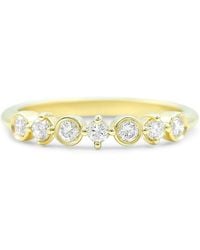 VicStoneNYC Fine Jewelry - Lab Diamond Half Eternity Band - Lyst
